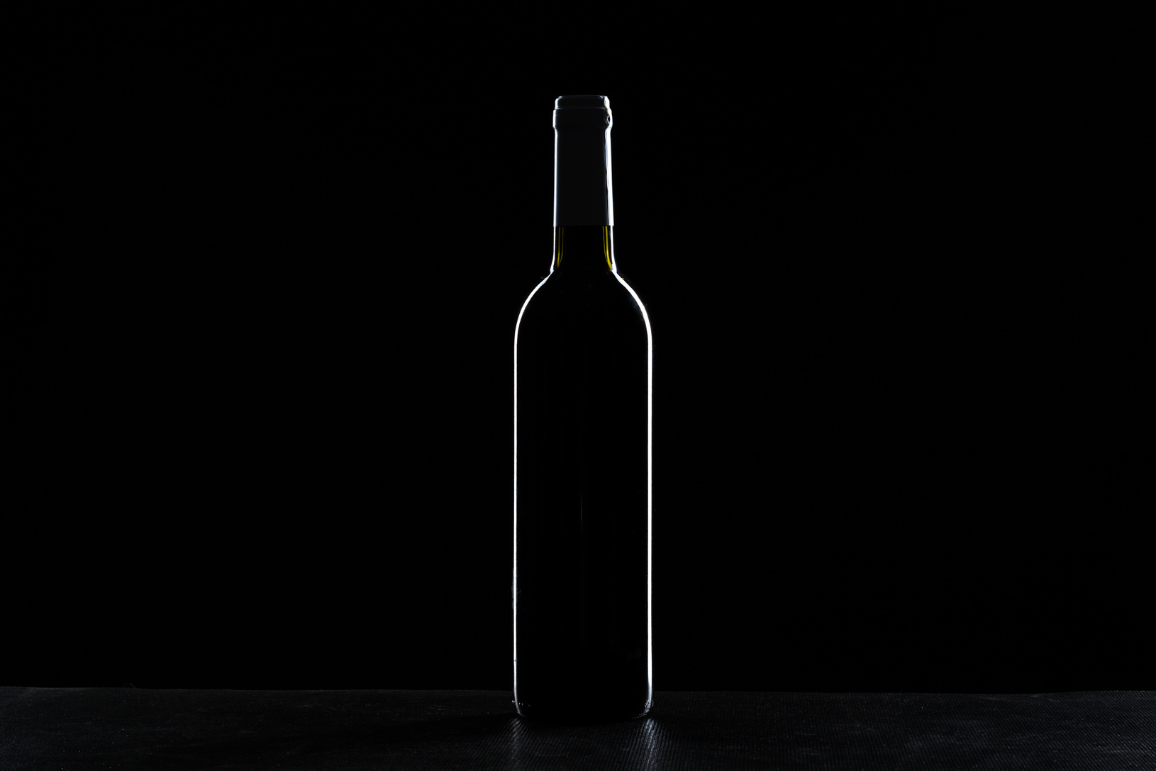 concept  wine bottle for your design and advertising company promotion